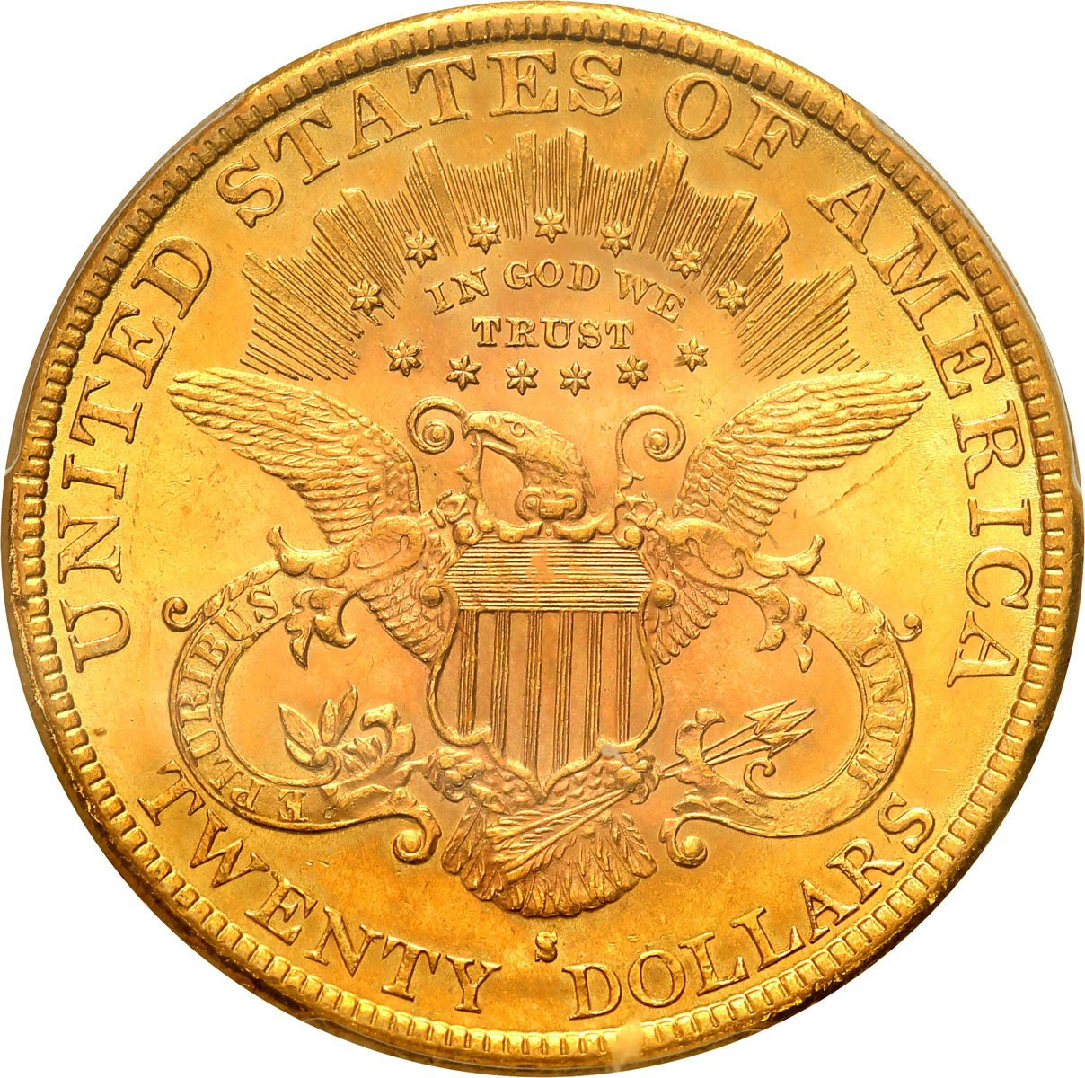 USA 20 Dolarów 1889 S San Francisco PCGS MS63